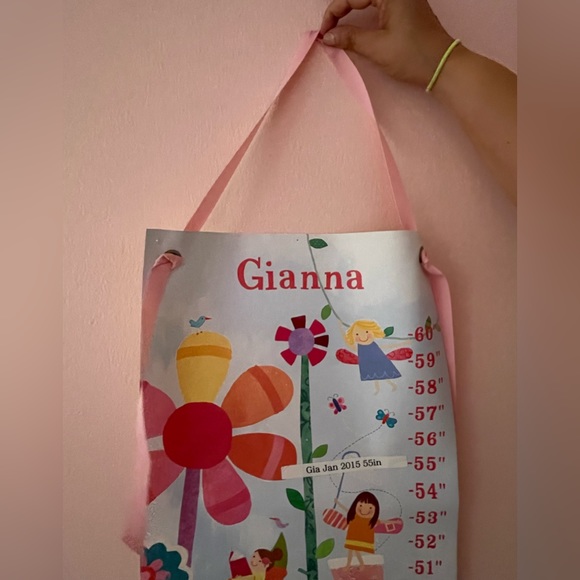 Fairies growth chart custom made by The Land of Nod now known as Crate & Kids - Picture 7 of 8